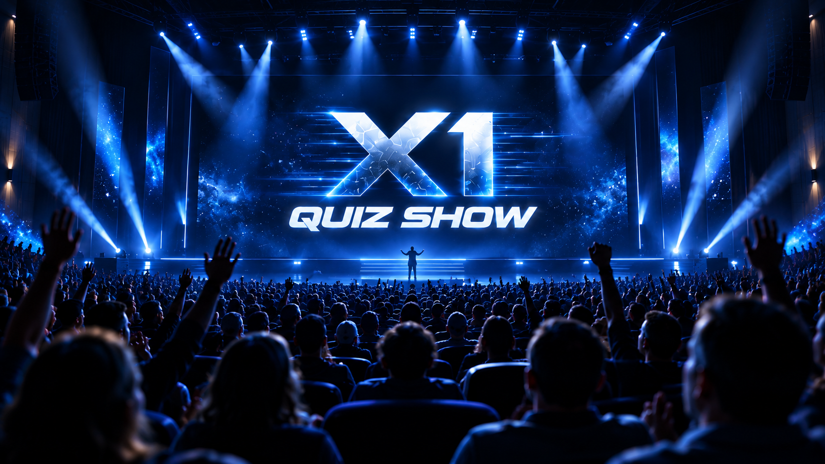 Das ganze Kino spielt bei der X1 Quiz Show mit